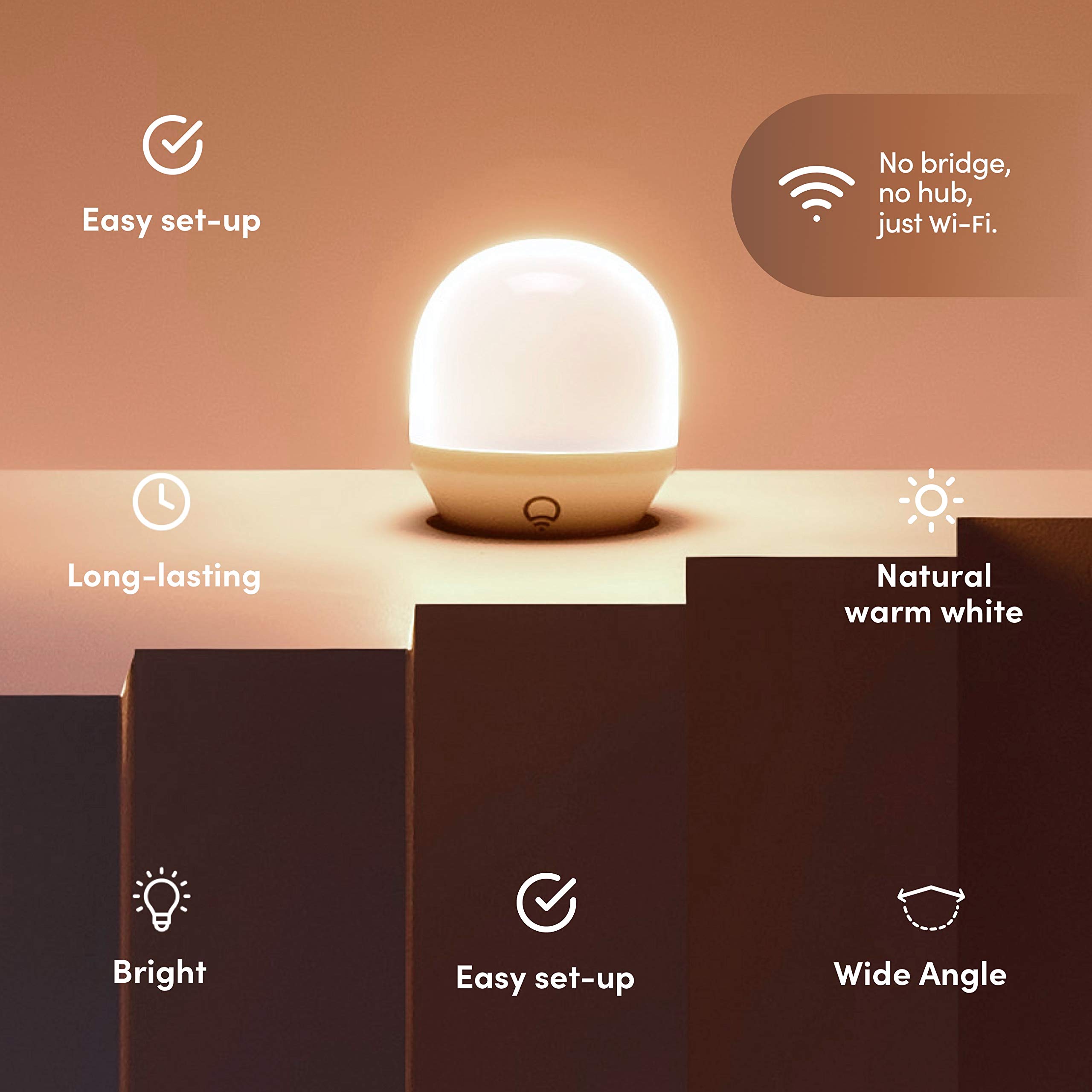 Foto 4 | Bombilla Led Inteligente Lifx Blanca A19 Wifi Regulable 650 Lm - Venta Internacional.