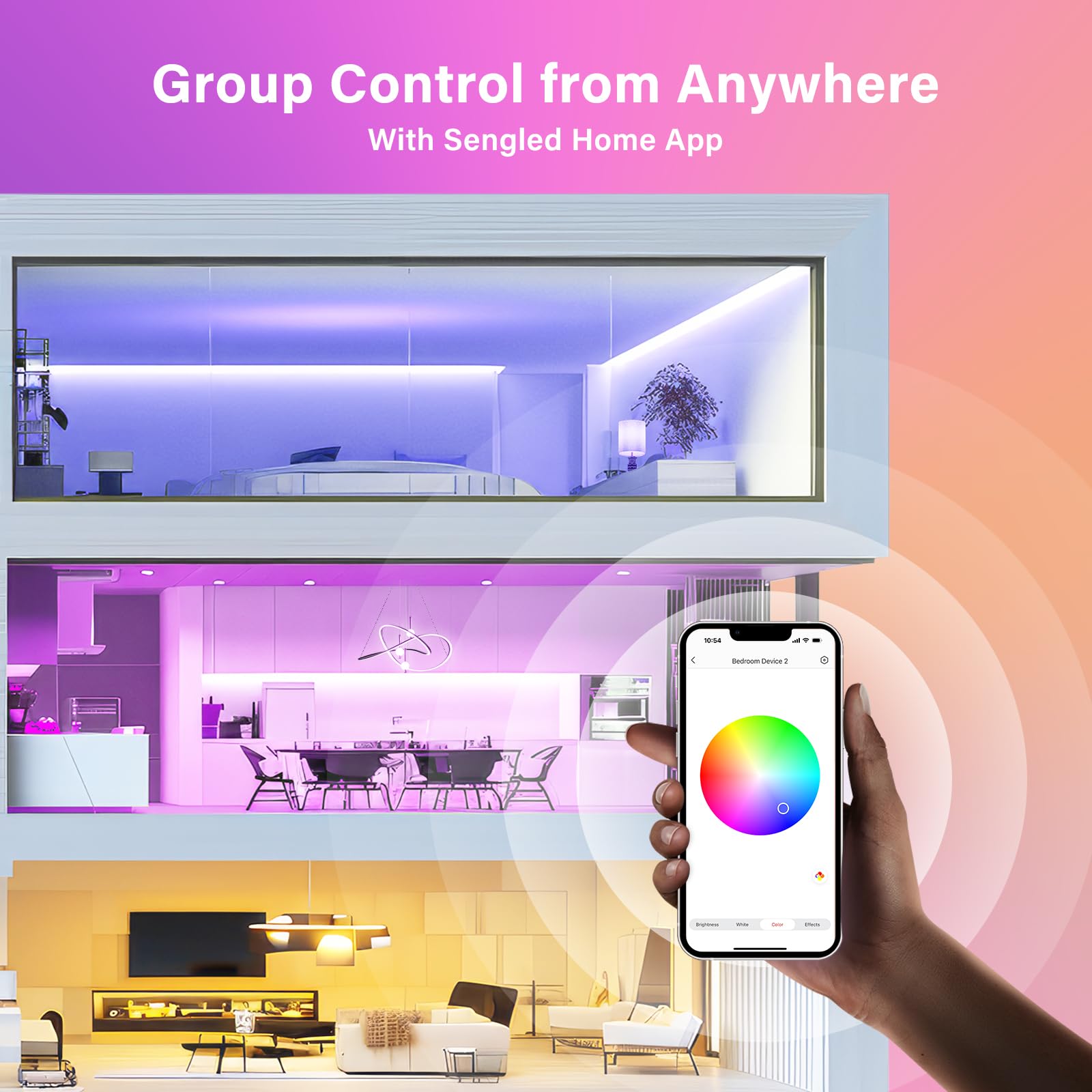 Foto 6 pulgar | Bombillas Inteligentes Sengled G2  Wi-fi  Bluetooth  Paquete De 4  800 Lúmenes - Venta Internacional.