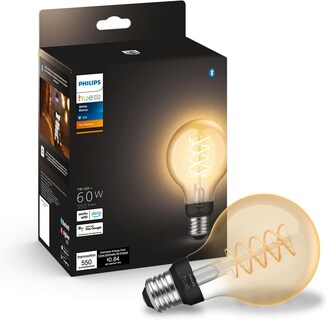 Foto 1 | Bombilla Led Philips Hue Smart De 60 W Filamento G25 550 Lm 1 Paquete - Venta Internacional.