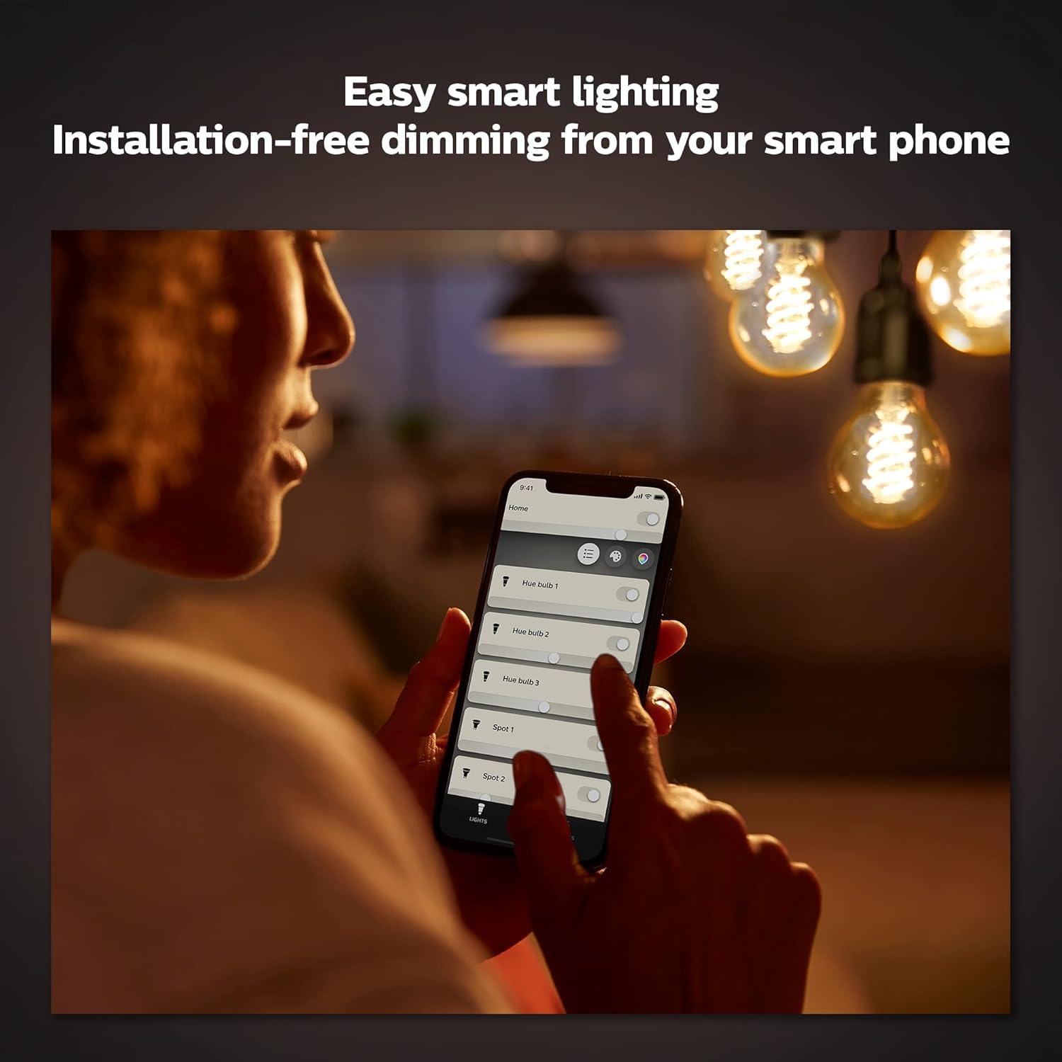 Foto 6 pulgar | Bombilla Led Philips Hue Smart De 60 W  Filamento G25  550 Lm  1 Paquete - Venta Internacional.