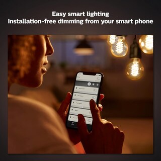 Foto 5 | Bombilla Led Philips Hue Smart De 60 W Filamento G25 550 Lm 1 Paquete - Venta Internacional.