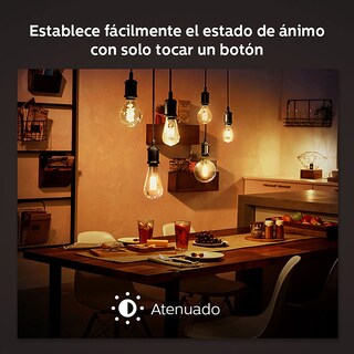 Foto 6 | Bombilla Led Philips Hue Smart De 60 W Filamento St19 550 Lm 1 Paquete - Venta Internacional.