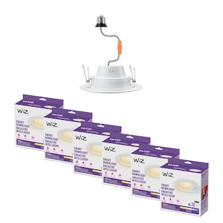 Foto 1 | Downlight Wiz Connected Smart Retrofit 6 Pulgadas Paquete De 6 - Venta Internacional.