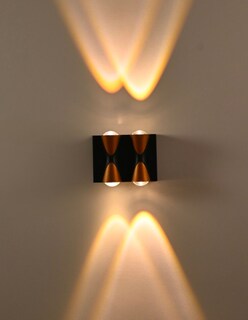 Foto 3 | Pack 2 Arbotantes Athena de Dos Luces C/U