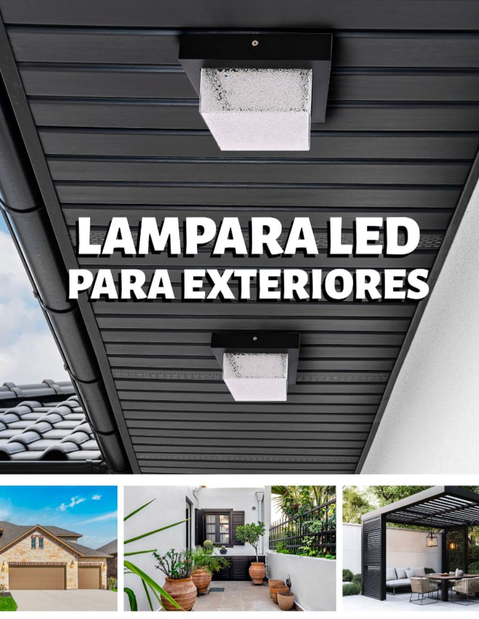 Foto 3 pulgar | Lámpara de Exterior Iluminación Luz Vic Led