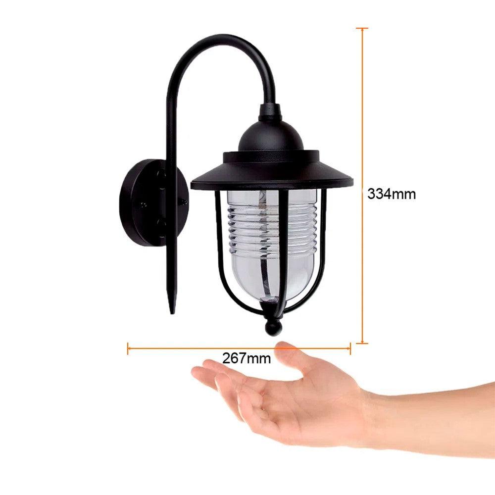 Foto 5 pulgar | Farol De Exterior Bixa Tecnolite Para Sobreponer 20w Base E27 Negro