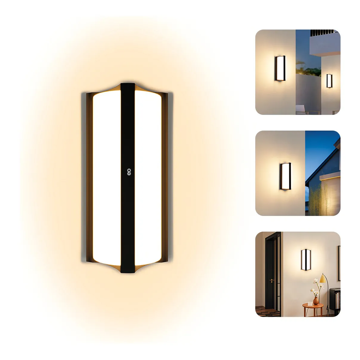 Foto 4 pulgar | Lámpara Pared Luz Cálida Interiores Eo Safe Imports Esi-20533 Multicolor