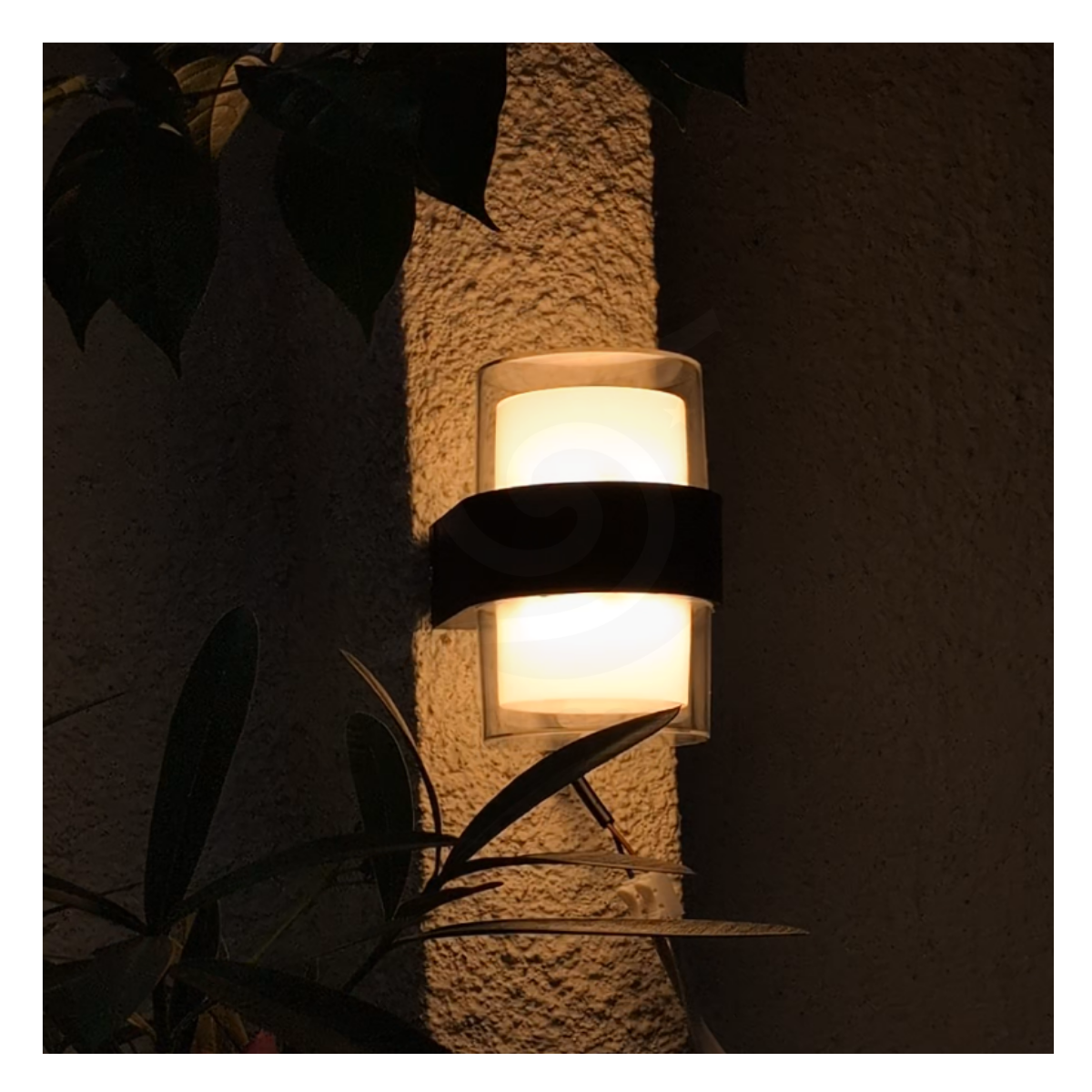 Foto 4 pulgar | 4 Lampara Arbotante Doble Luz Cubo Vintage Elegante Exterior