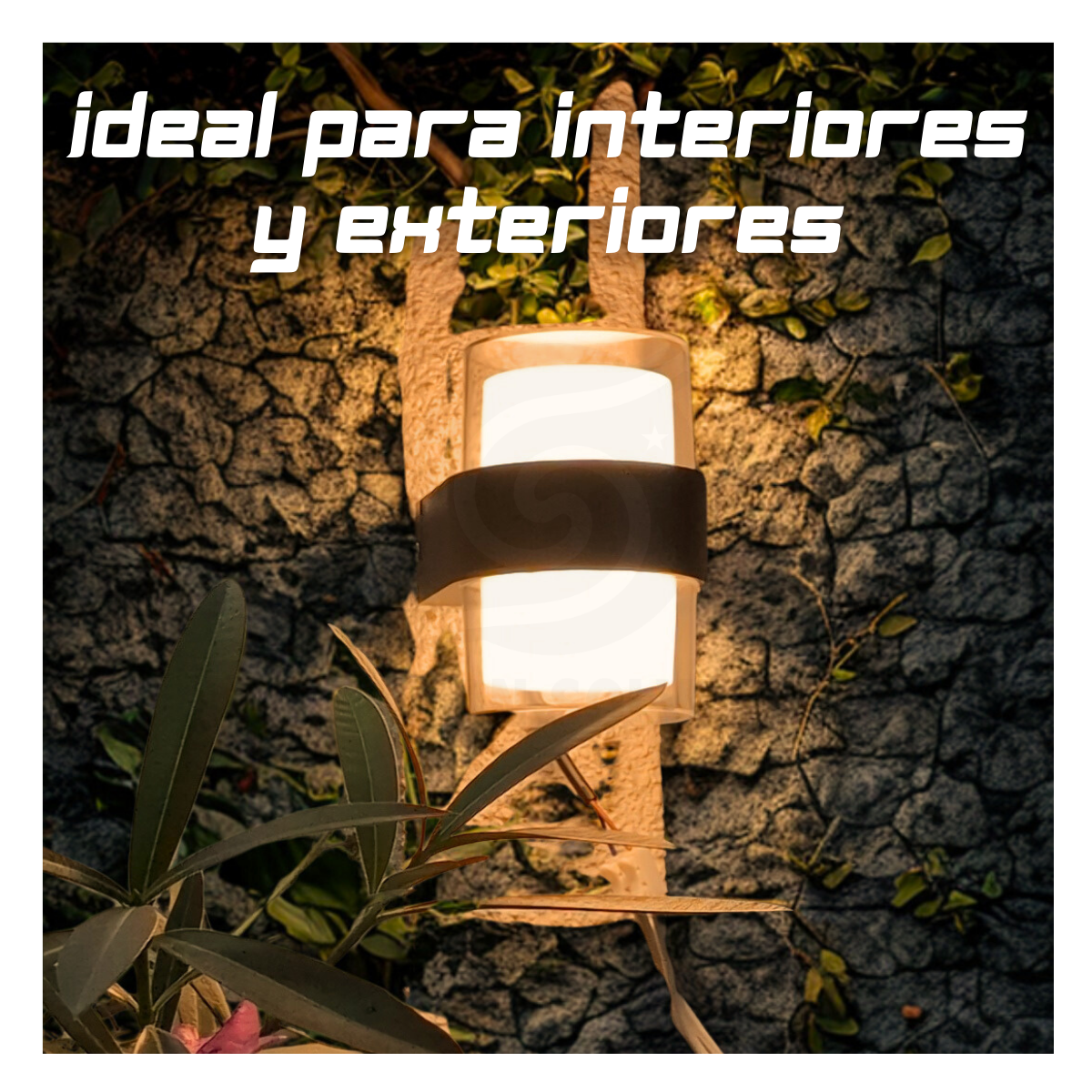Foto 9 pulgar | 4 Lampara Arbotante Doble Luz Cubo Vintage Elegante Exterior