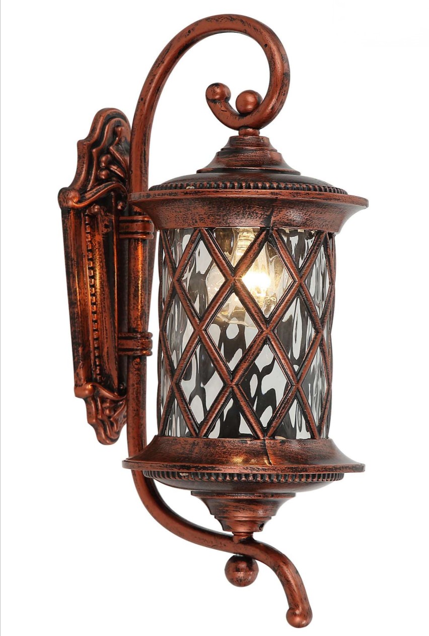 Farol Arbotante de Exterior Diana Café