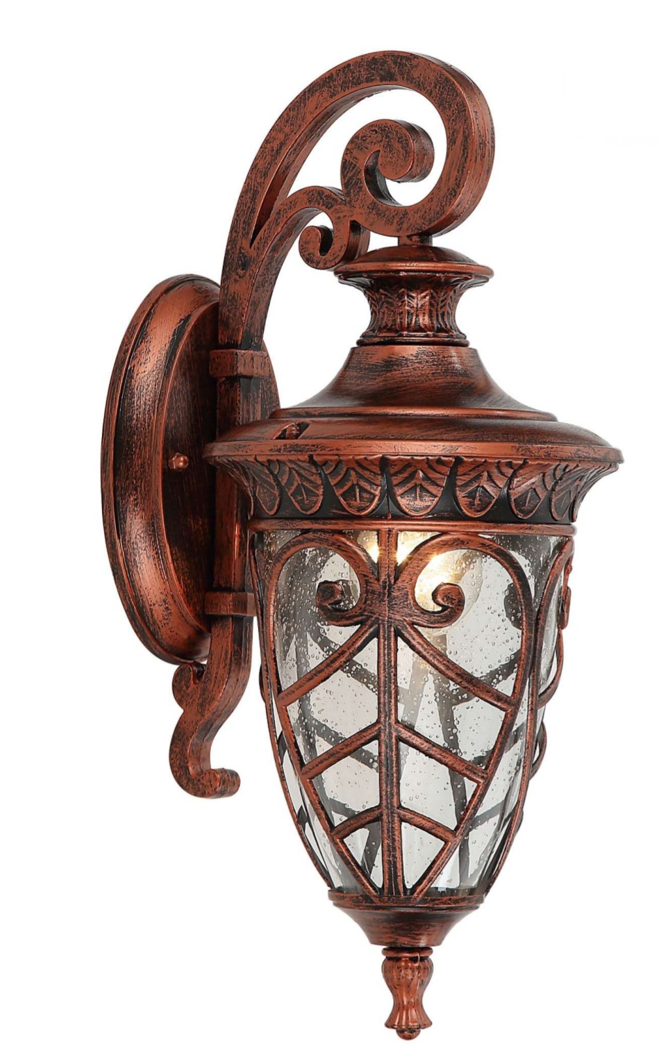 Farol Arbotante de Exterior Robert Café