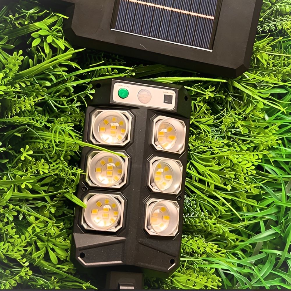 Foto 2 | Lámpara Farola Led Solar Con Control Remoto Para Iluminar Exteriores Y Sensor De Movimiento