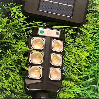Foto 2 | Lámpara Farola Led Solar Con Control Remoto Para Iluminar Exteriores Y Sensor De Movimiento