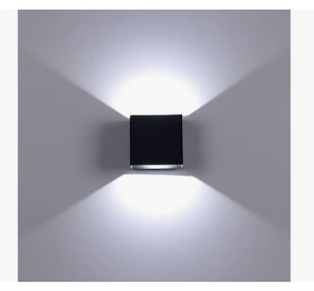 Foto 1 | 12w Luz De Pared Luz Arbotante Led Pared Uso Exterior 3000k