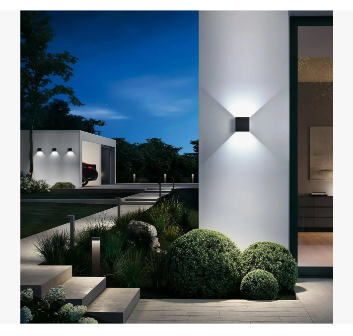 Foto 2 | 12w Luz De Pared Luz Arbotante Led Pared Uso Exterior 3000k