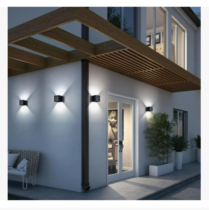 Foto 4 pulgar | 12w Luz De Pared Luz Arbotante Led Pared Uso Exterior 3000k