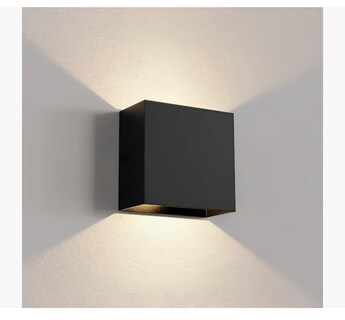 Foto 1 | 12w Luz De Pared Luz Arbotante Led Pared Uso Exterior 3000k