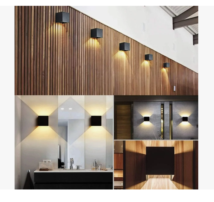 Foto 5 pulgar | 12w Luz De Pared Luz Arbotante Led Pared Uso Exterior 3000k