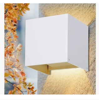 Foto 2 | 12w Luz De Pared Luz Arbotante Led Pared Uso Exterior 3000k