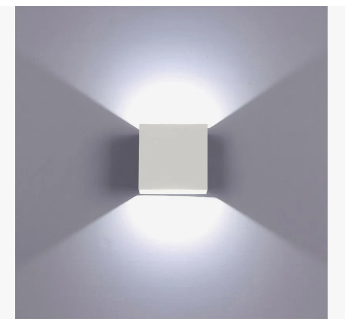 Foto 1 | 12w Luz De Pared Luz Arbotante Led Pared Uso Exterior 3000k
