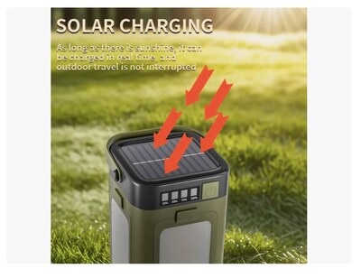 Foto 3 | Potente Lámpara Solar Xtellar De Camping Alimentación De Emergencia