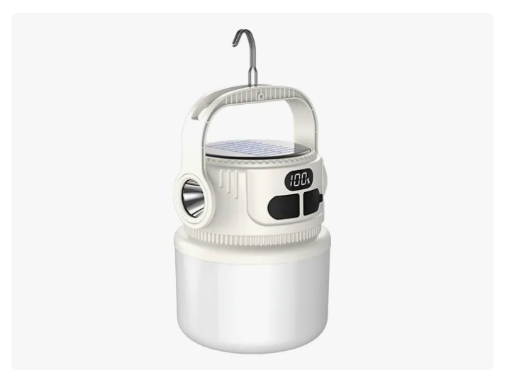 Foto 2 pulgar | Lámpara Recargable Xtellar Solar Linterna Camping Led --para Acampar