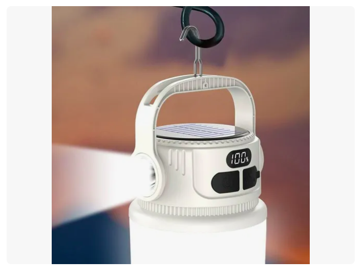 Foto 3 pulgar | Lámpara Recargable Xtellar Solar Linterna Camping Led --para Acampar