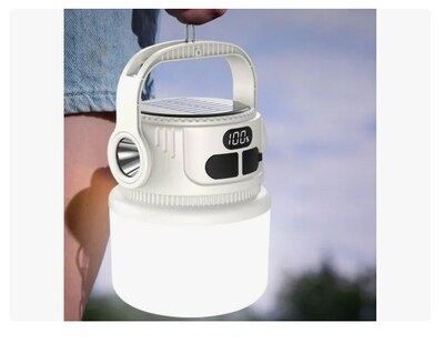 Foto 4 | Lámpara Recargable Xtellar Solar Linterna Camping Led --para Acampar