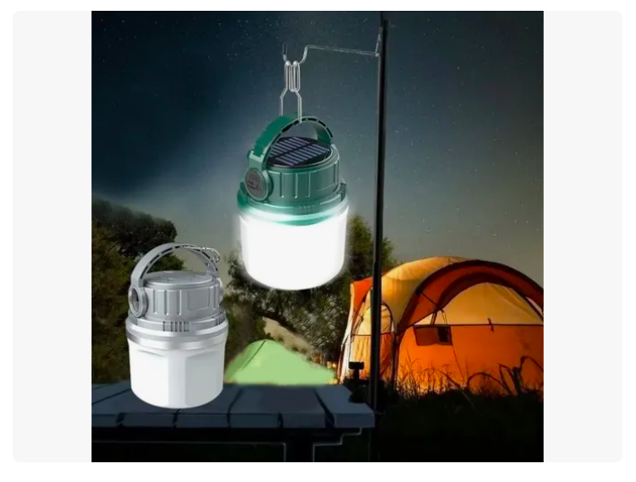 Foto 3 pulgar | Lámpara Recargable Xtellar Solar Linterna Camping Led Para Acampar