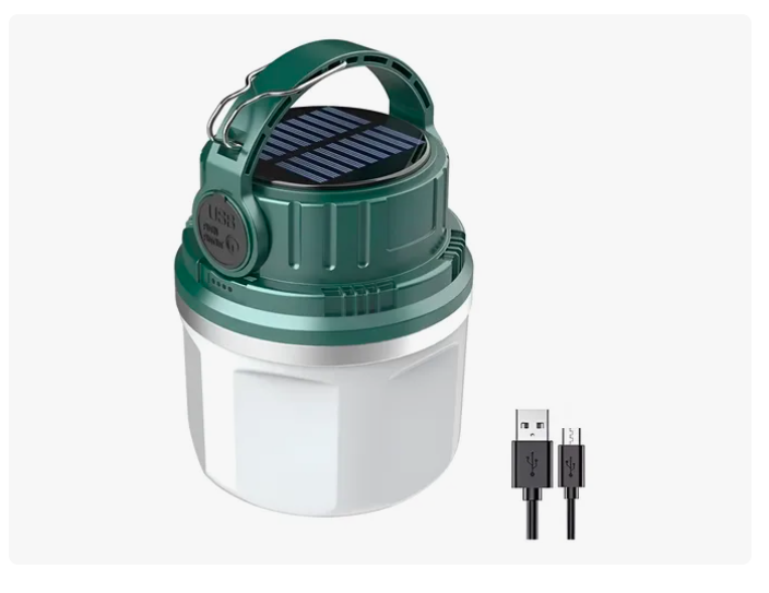 Foto 2 pulgar | Lámpara Recargable Xtellar  Solar Linterna Camping Led Para Acampar