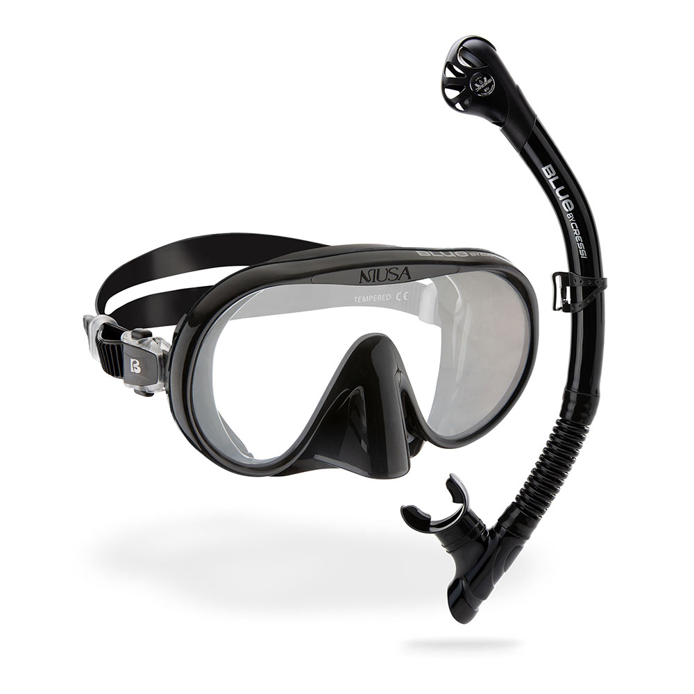 Foto 1 | Combo Cressi Musa & Scilla Para Buceo Y Snorkeling Negro