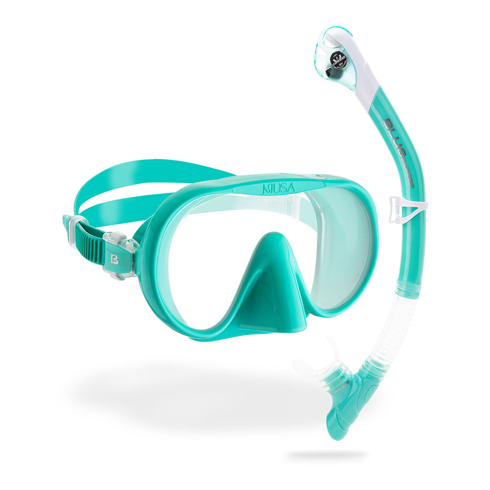 Foto 1 | Combo Cressi Musa & Scilla Para Buceo Y Snorkeling Turquesa