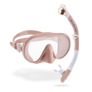 Foto 1 | Combo Cressi Musa & Scilla Para Buceo Y Snorkeling Rosa Gold