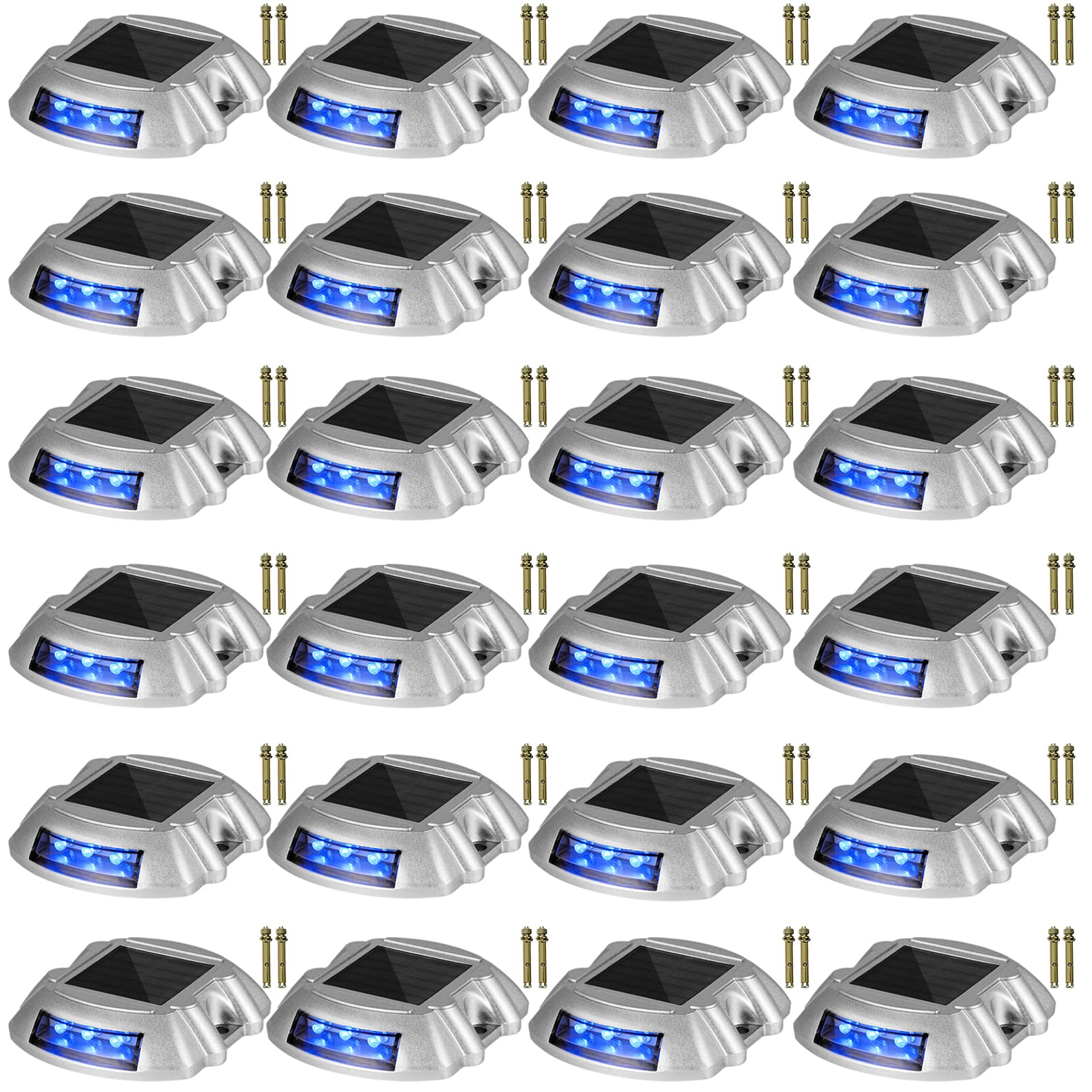 Foto 2 pulgar | Luces Solares Vevor, 24 Unidades, Inalámbricas, Impermeables - Venta Internacional.
