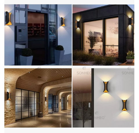Foto 6 pulgar | Xtellar  Lámparas De Pared Led Muro Impermeable Moderna Para Exterior Interior Jardin Colgantes Moderna Arbotan