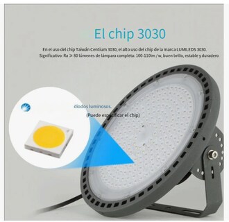 Foto 5 | 100w Lampara Colgante Tipo Ufo Led Industrial Almacén Taller