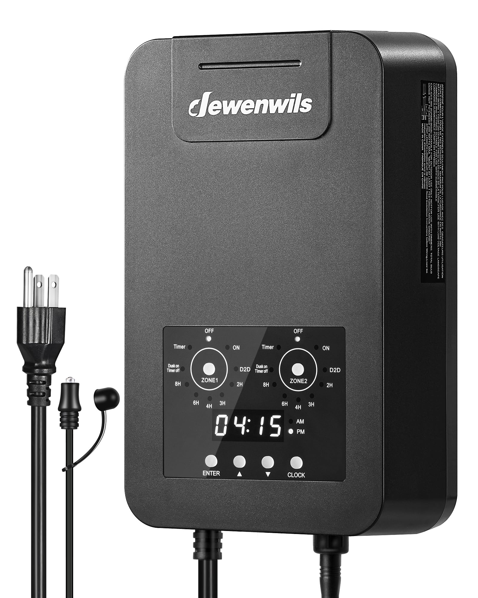 Foto 2 pulgar | Transformador De Paisaje De Bajo Voltaje Dewenwils 200w 12v - Venta Internacional.