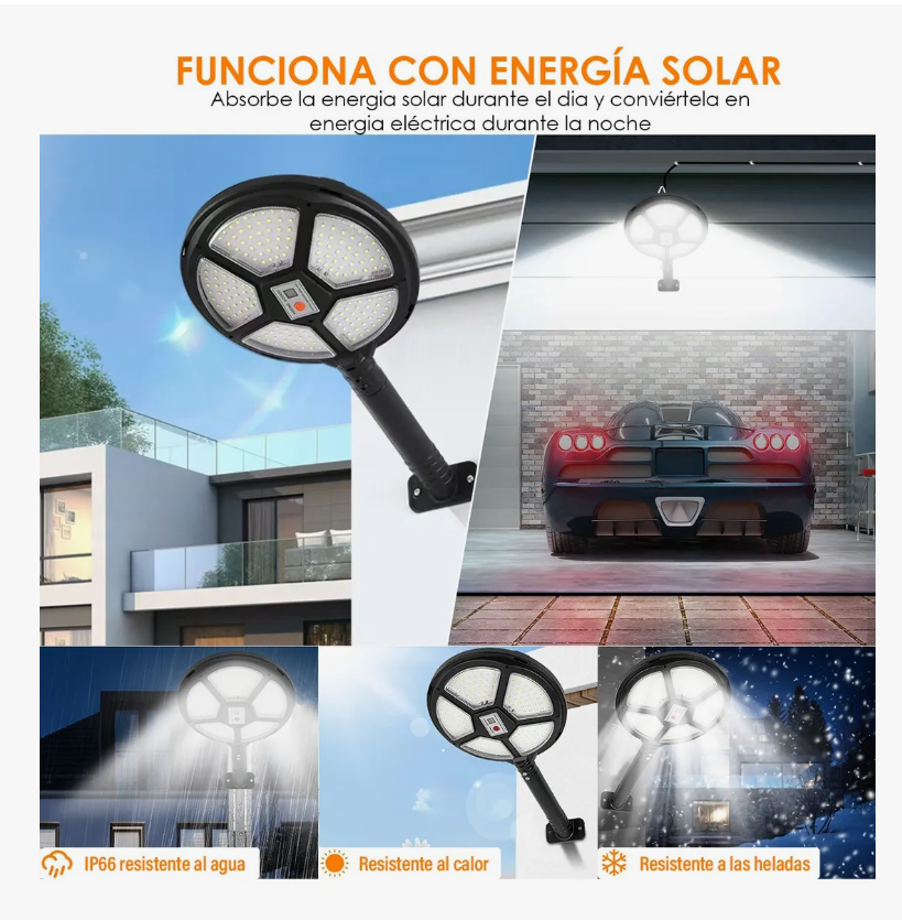 Foto 5 pulgar | Lámparas Xtellar Solar Exterior Jardín Led Suburbano Reflector 2pack