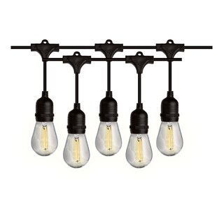 Foto 1 | Guirlanda Led Aksi Exteriores Con 24 Focos 1w 14.6 M Luz Calida