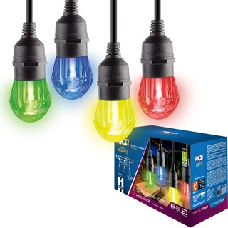 Foto 3 | Guirnalda Led Aksi Inteligente Rgb Exteriores Con 12 Focos