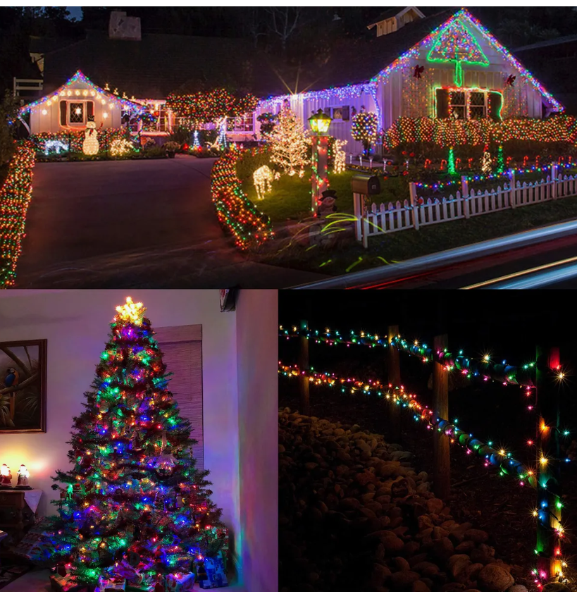 Foto 3 pulgar | Decoracion Luces Exterior Series ,55m 0led