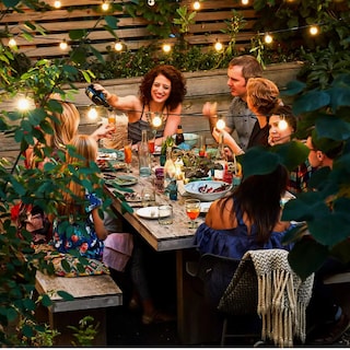 Foto 3 | 10m Guirnalda De Luces 15 Focos Led Exterior Vintage Jardin