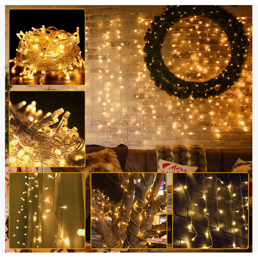 Foto 5 pulgar | Cortinas Serie Luces Cascada 850 Led Decorativo 15m