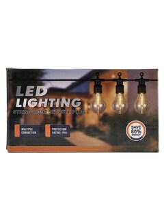 Foto 2 | Guirnalda 10 Focos Led Luz Decorativa