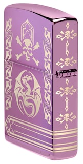 Foto 4 | Mechero De Bolsillo Zippo Anne Stokes Laser 360 High Polish Purple - Venta Internacional.