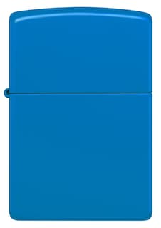 Foto 2 | Mechero De Bolsillo Zippo Classic Azul Cielo Mate - Venta Internacional.