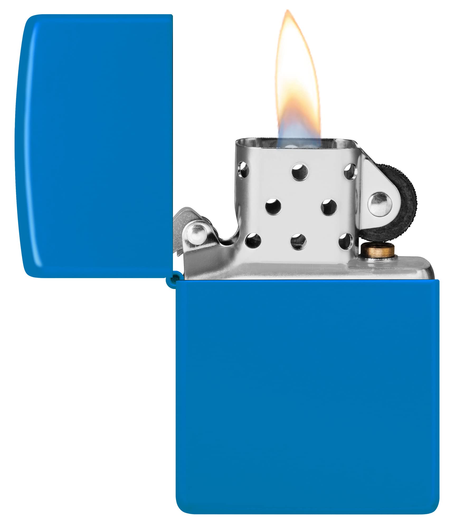 Foto 4 pulgar | Mechero De Bolsillo Zippo Classic Azul Cielo Mate - Venta Internacional.