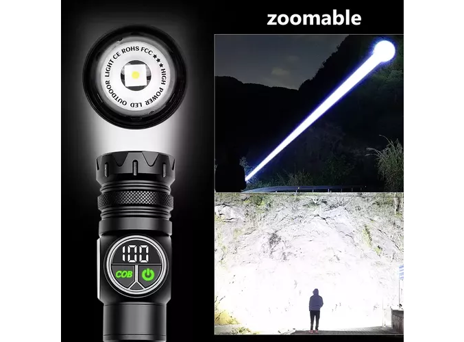 Foto 3 | Anbolm Xtellar Anstar06 Lámpara Táctica 120000 Lúmenes Led Camping Con 9 Modos De Iluminación