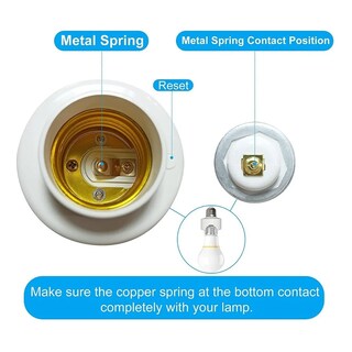 Foto 5 | Adaptador De Foco Led Inteligente Wifi E27/e26 4 Piezas Lab.g Blanco