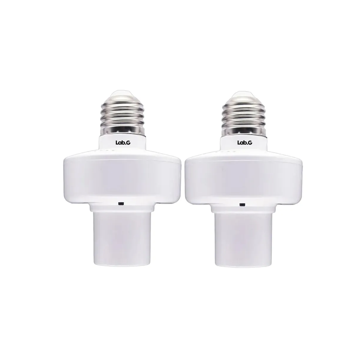 Adaptador de Foco Inteligente Wifi E27/e26 Led Lab.g 2 Piezas